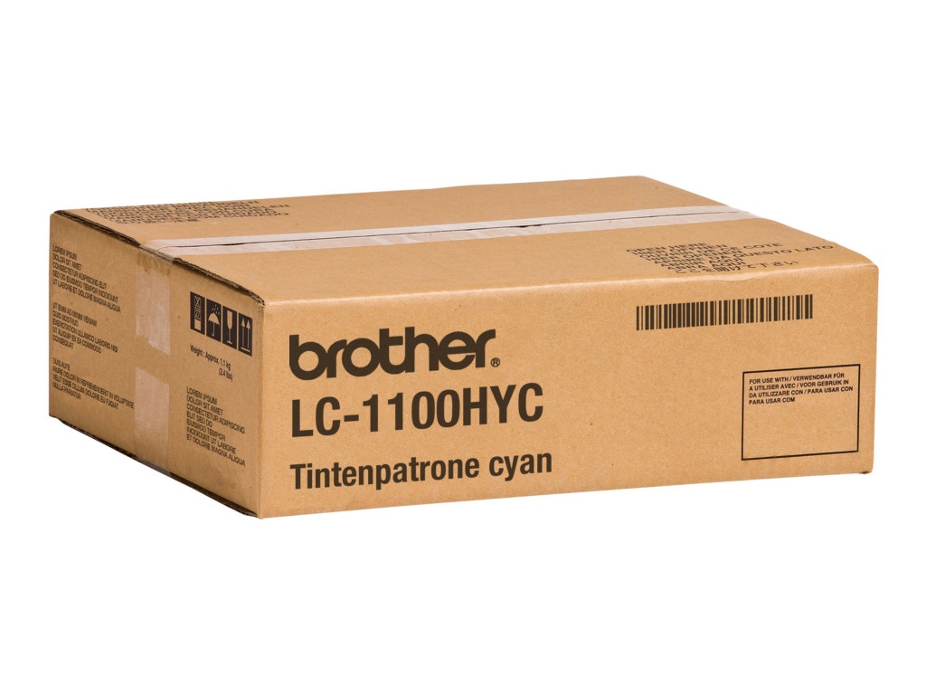 Brother LC-1100HYC Cyan Tintenpatrone