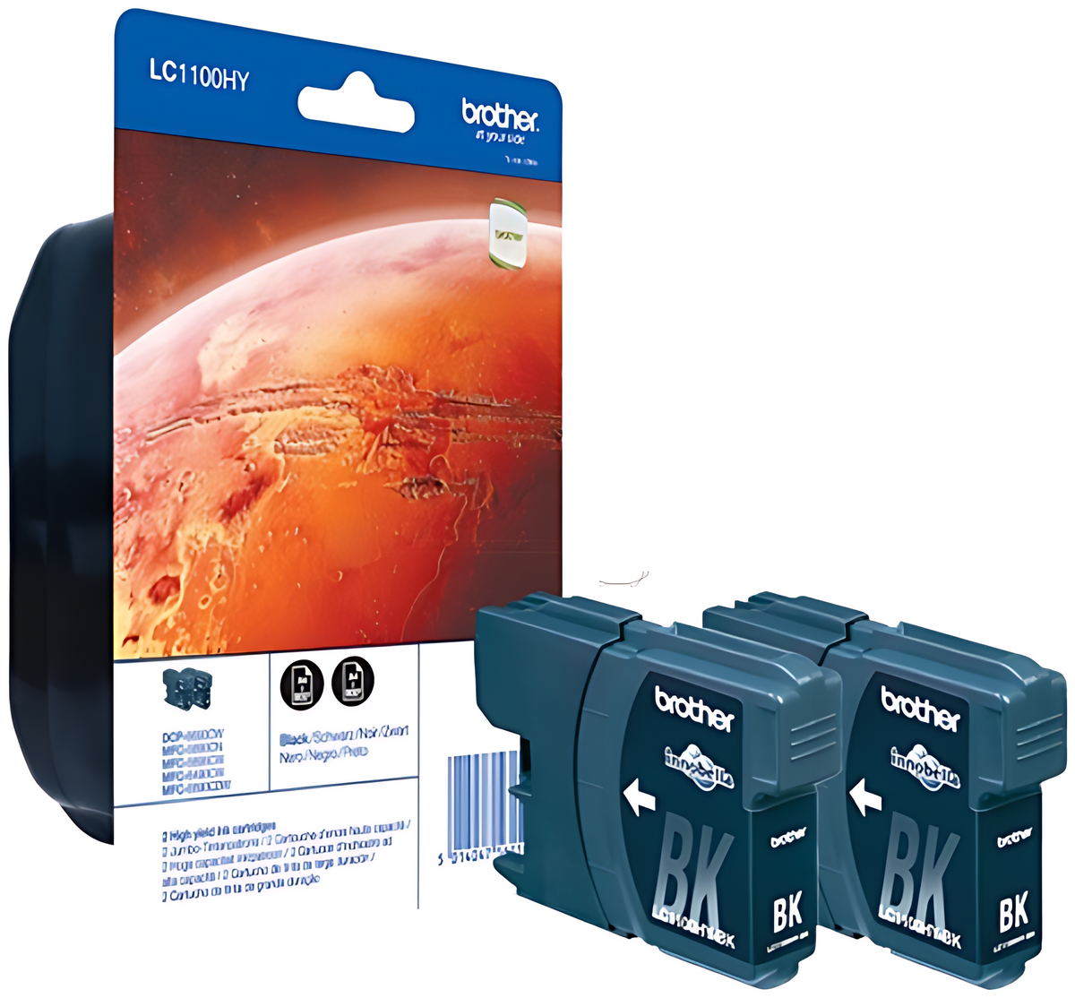 Brother LC-1100HYBKBP2DR Doppelpack
