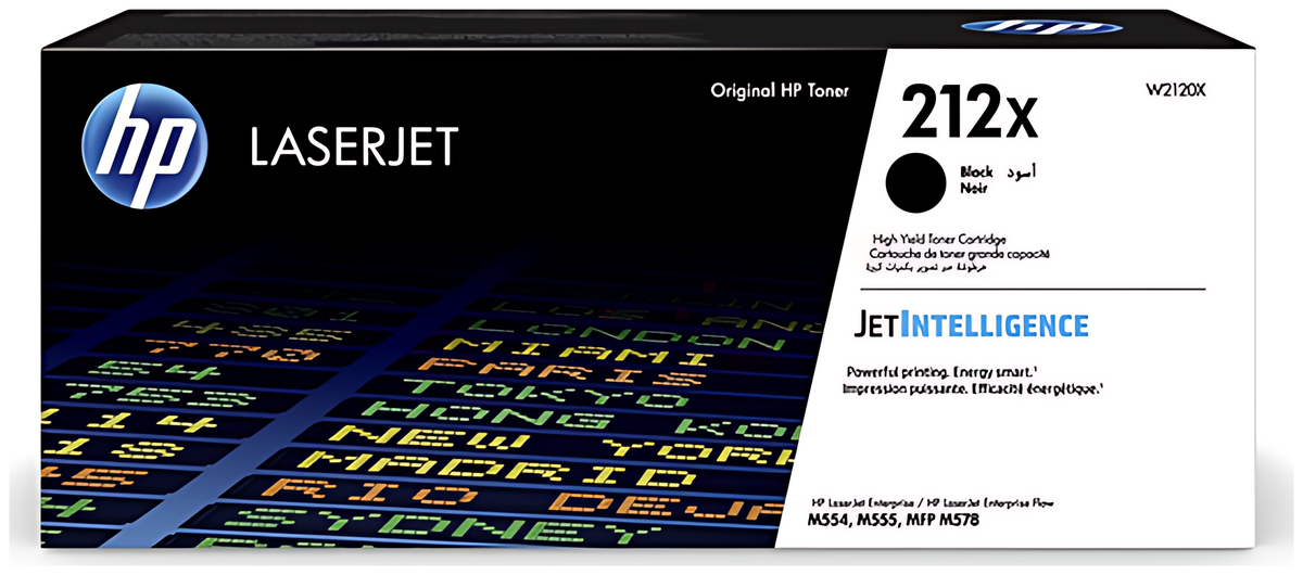 HP 212X W2120X Toner schwarz