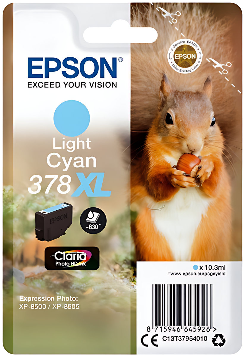 Epson 378XL Cyan Hell