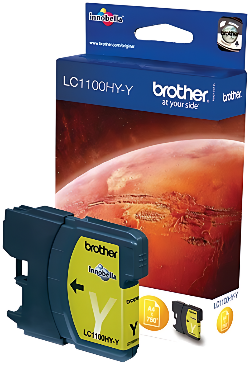 Brother LC-1100HYY Gelb Tintenpatrone