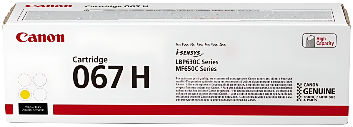 Canon 067H Toner gelb