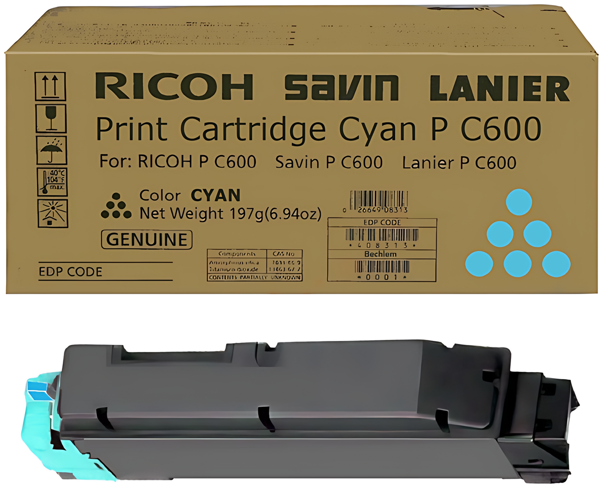Ricoh PC600 Toner cyan