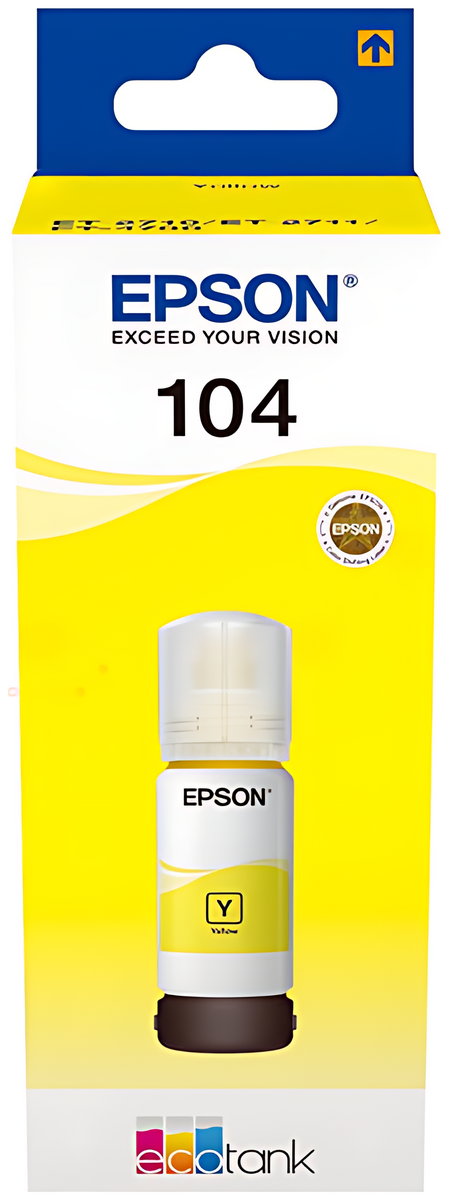 Epson 104 Tintenflasche gelb