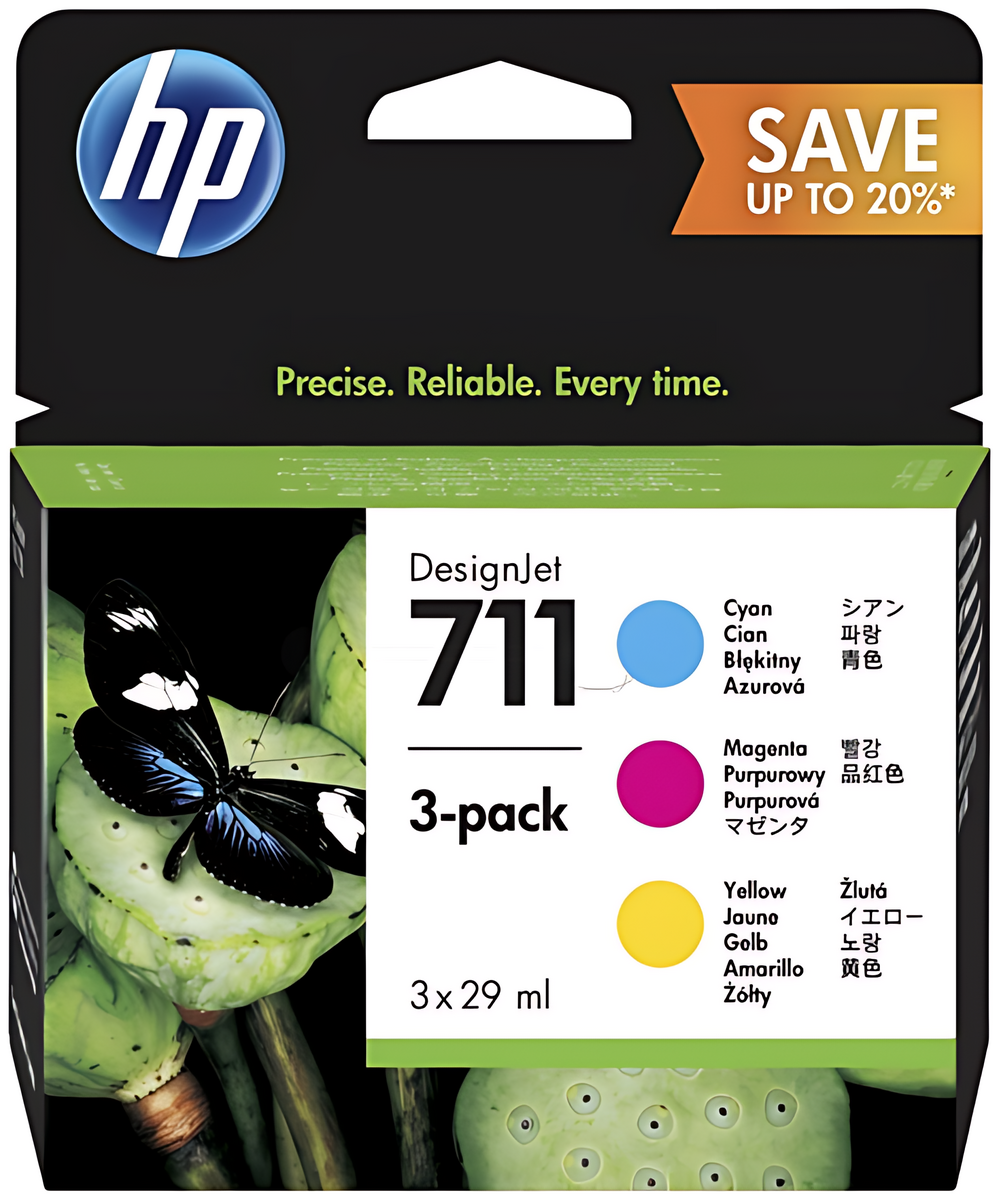 HP 711 Multipack Tintenpatronen