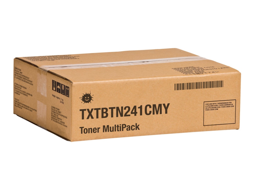 Kompatibel TXTBTN241CMY Toner MultiPack