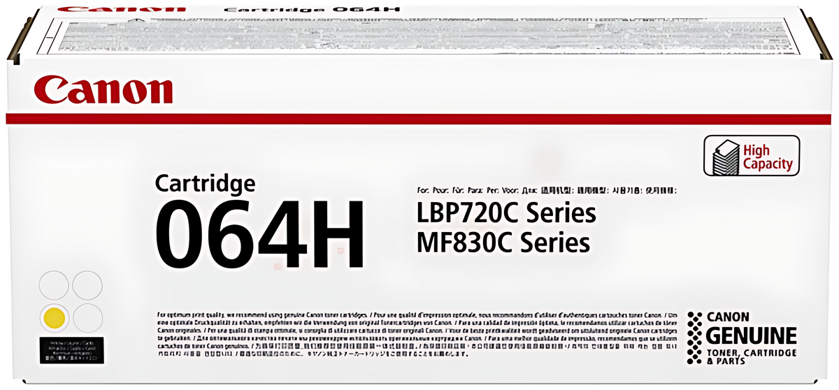 Canon 064H Toner Gelb